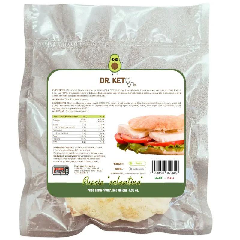 Puccia Salentina – 2 conf. da 70gr. | DR. Keto