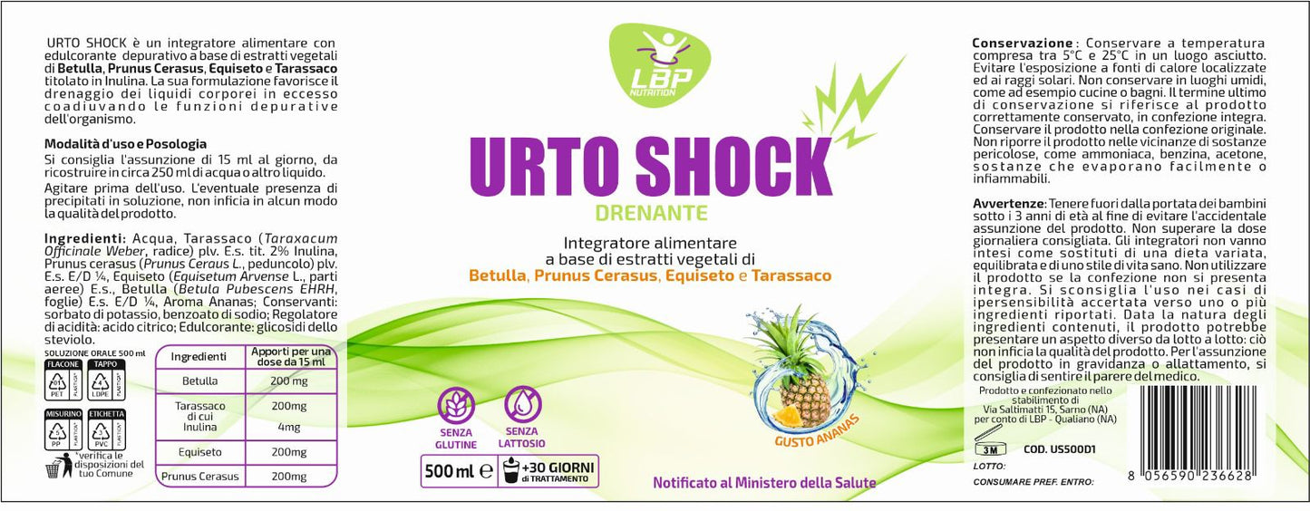 URTOSHOCK DRENANTE ANANAS