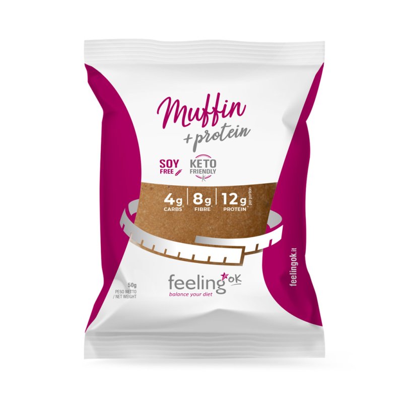 FEELING OK MUFFIN + PROTEIN 50 GR