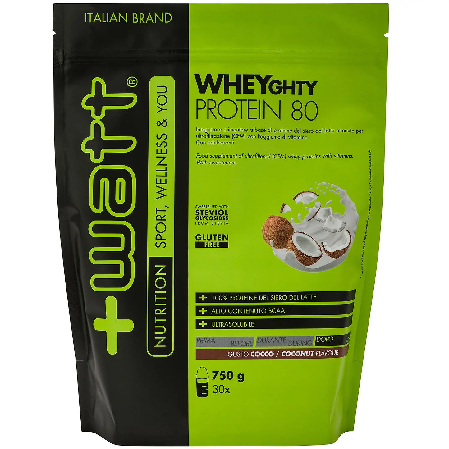 Proteine in polvere +WATT WHEYGHTY protein 80