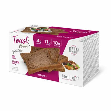 FEELING OK TOAST + PROTEIN 160 GR