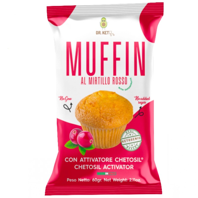 MUFFIN RIPIENO 50 PZ DA 60 GR DR KETO