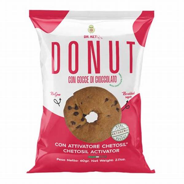 Dr. Keto-Donut al cacao con gocce di cioccolato