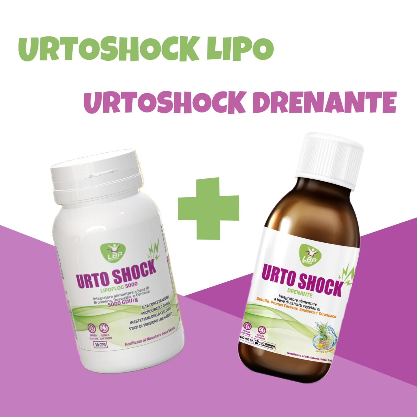 URTOSHOCK LIPO 5000 + URTOSHOCK DRENANTE