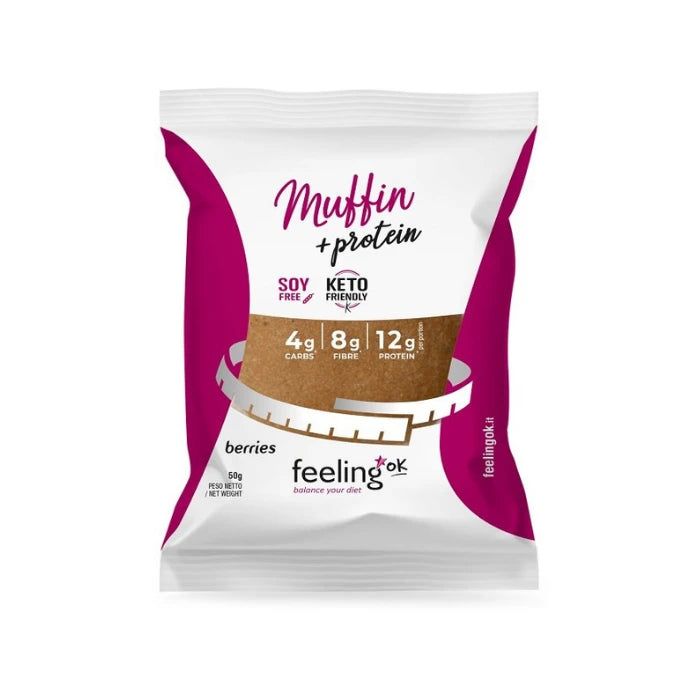 FEELING OK MUFFIN + PROTEIN 50 GR