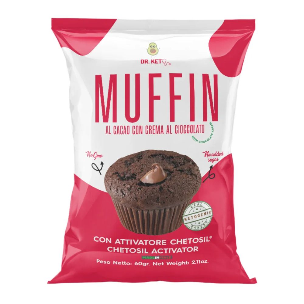 MUFFIN RIPIENO 50 PZ DA 60 GR DR KETO