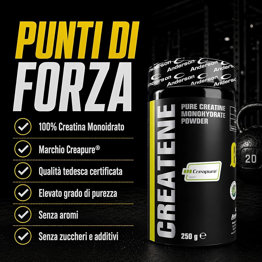 CREATINA ANDERSON MONOIDRATA CREAPURE