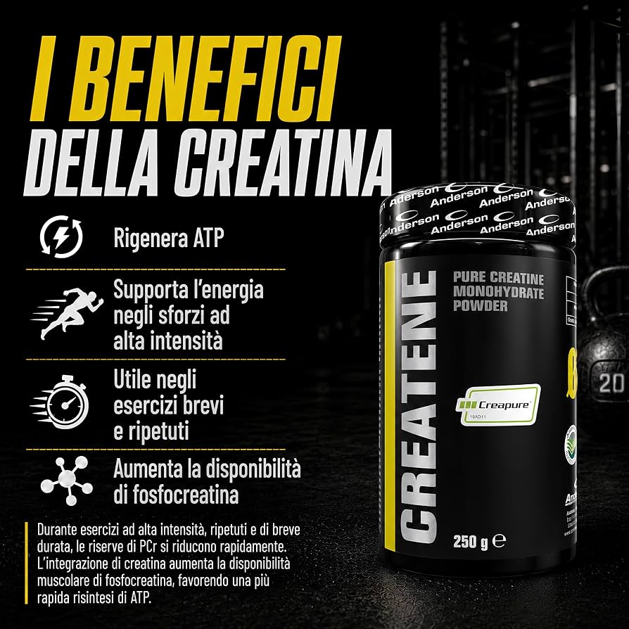CREATINA ANDERSON MONOIDRATA CREAPURE