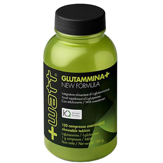 Glutammina+ +WATT – Integratore per Recupero, Immunità e Prestazion