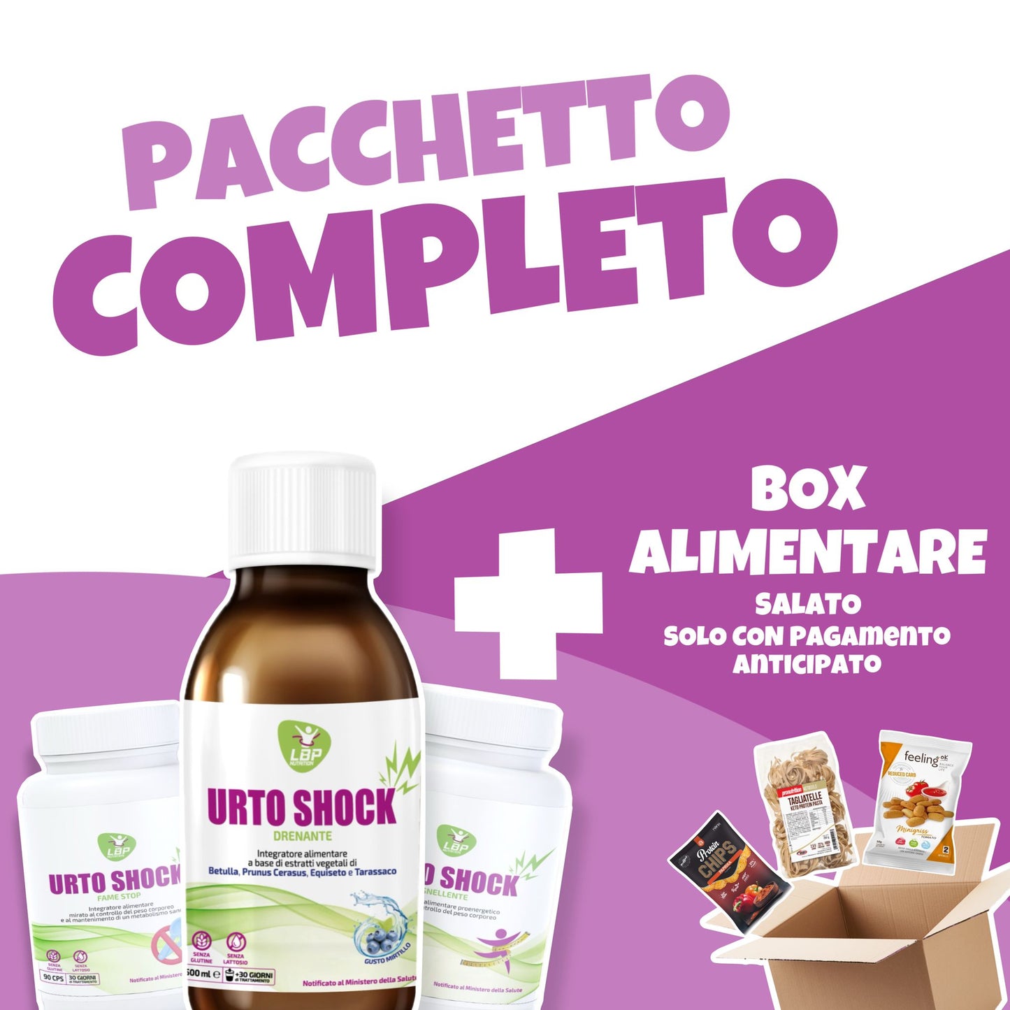 URTOSHOCK + BOX ALIMENTARE SALATA