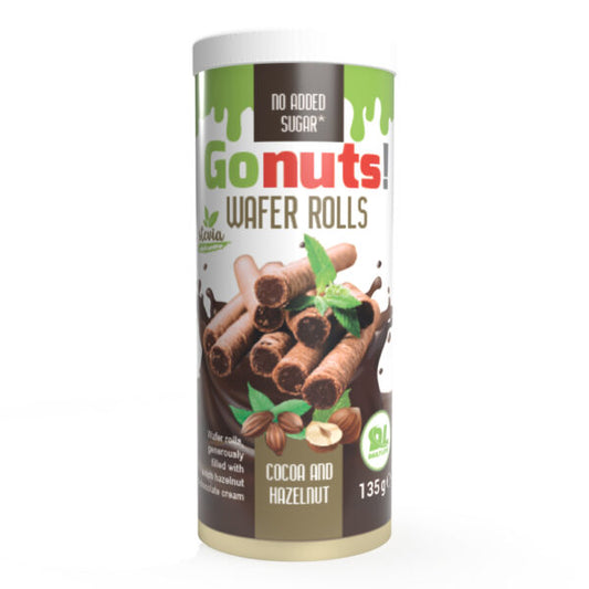 GONUTS WAFER ROLLS- CACAO E NOCCIOLA